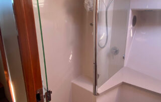 Kaizen Sport Fishing Charter Boat - Bathroom Shower and Toilet